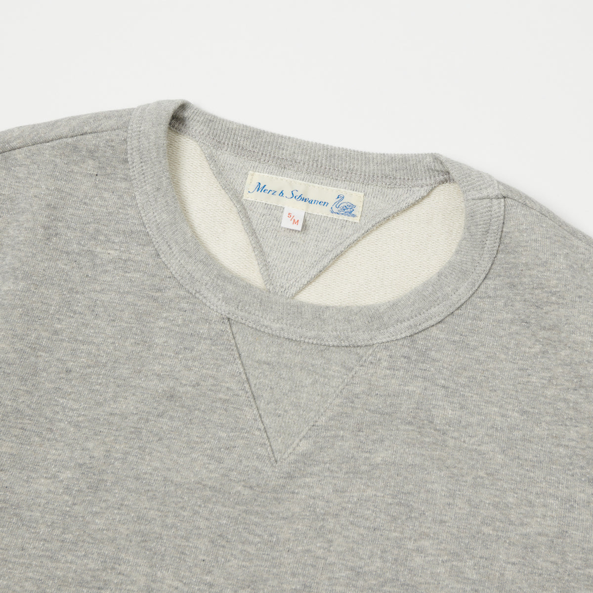 Merz b. Schwanen 'The Originals' 346 Classic Sweatshirt - Grey Melange