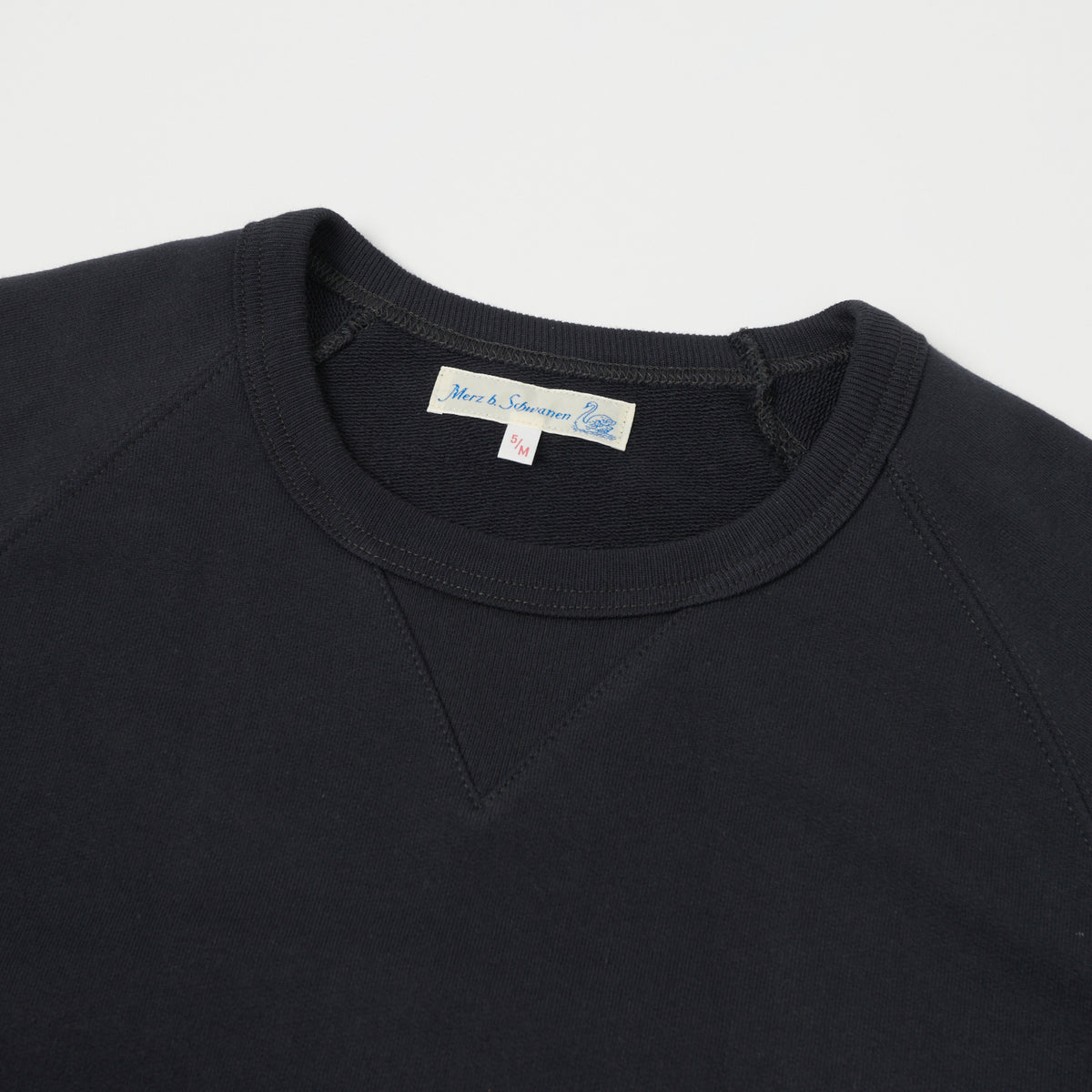 Merz b. Schwanen 'The Originals' 349 Raglan Sleeve Sweatshirt - Charcoal