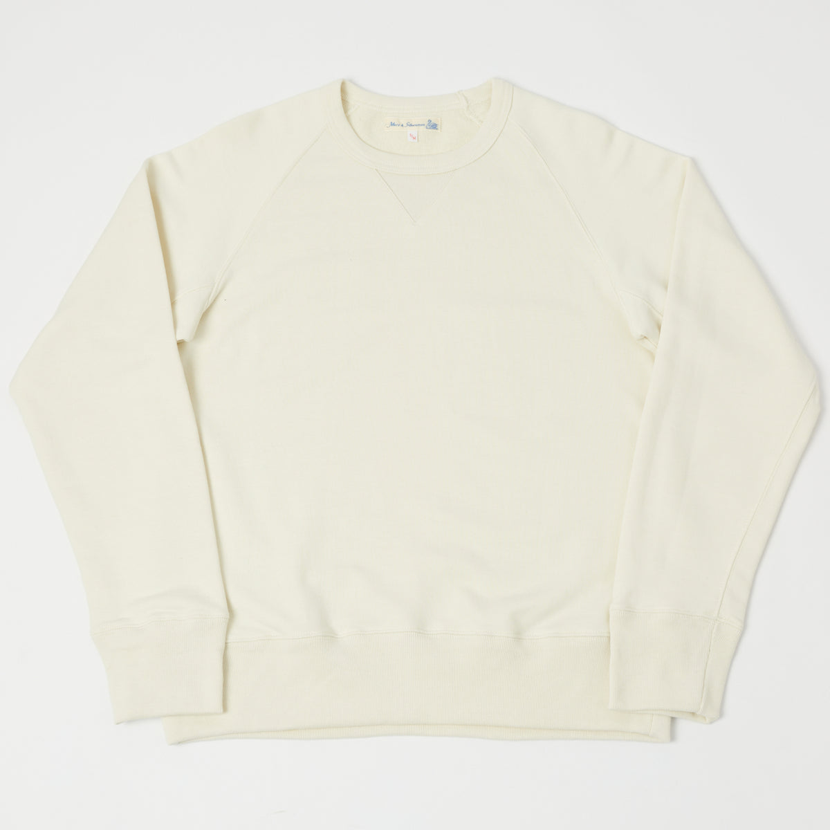Merz b. Schwanen 'The Originals' 349 Raglan Sleeve Sweatshirt - Oat