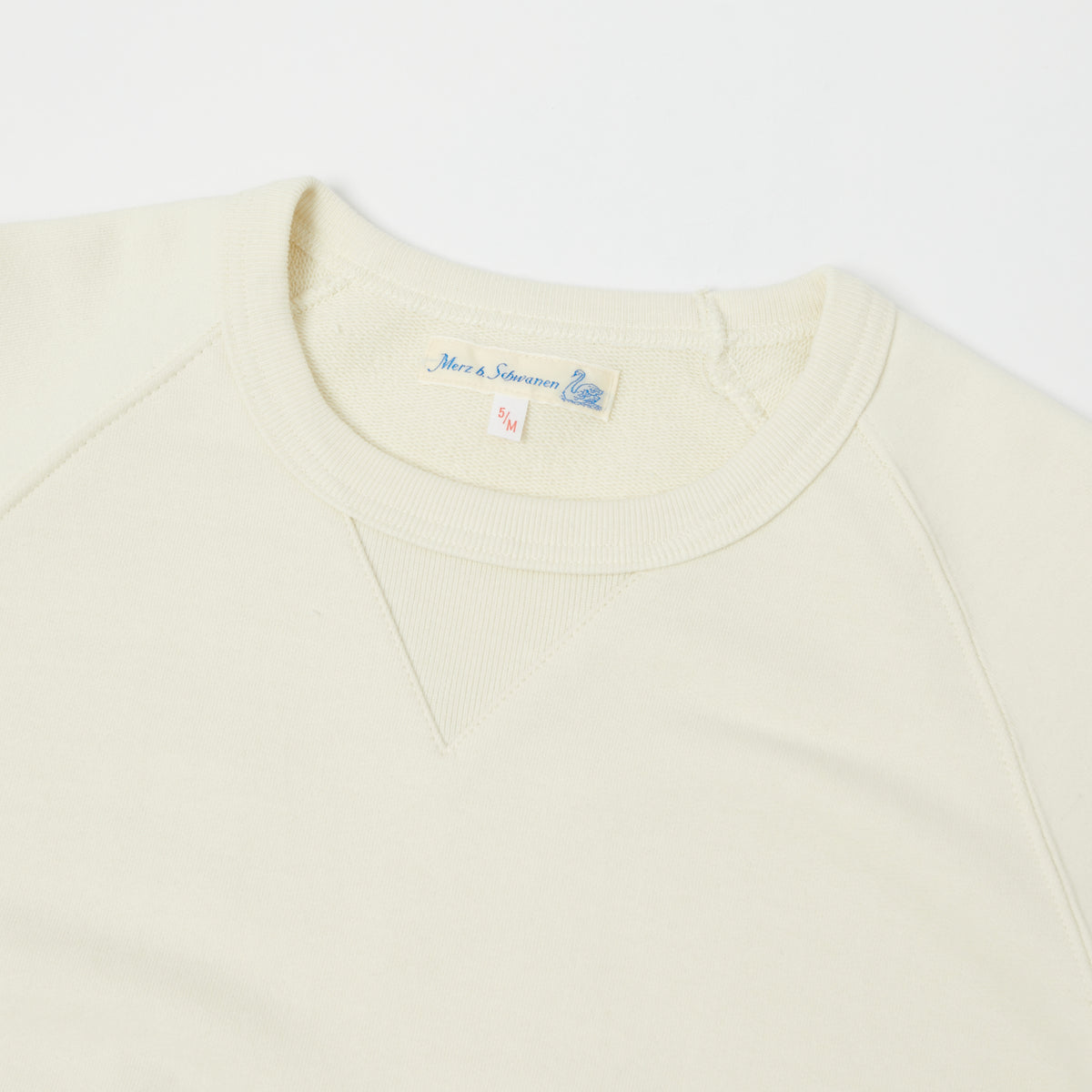 Merz b. Schwanen 'The Originals' 349 Raglan Sleeve Sweatshirt - Oat