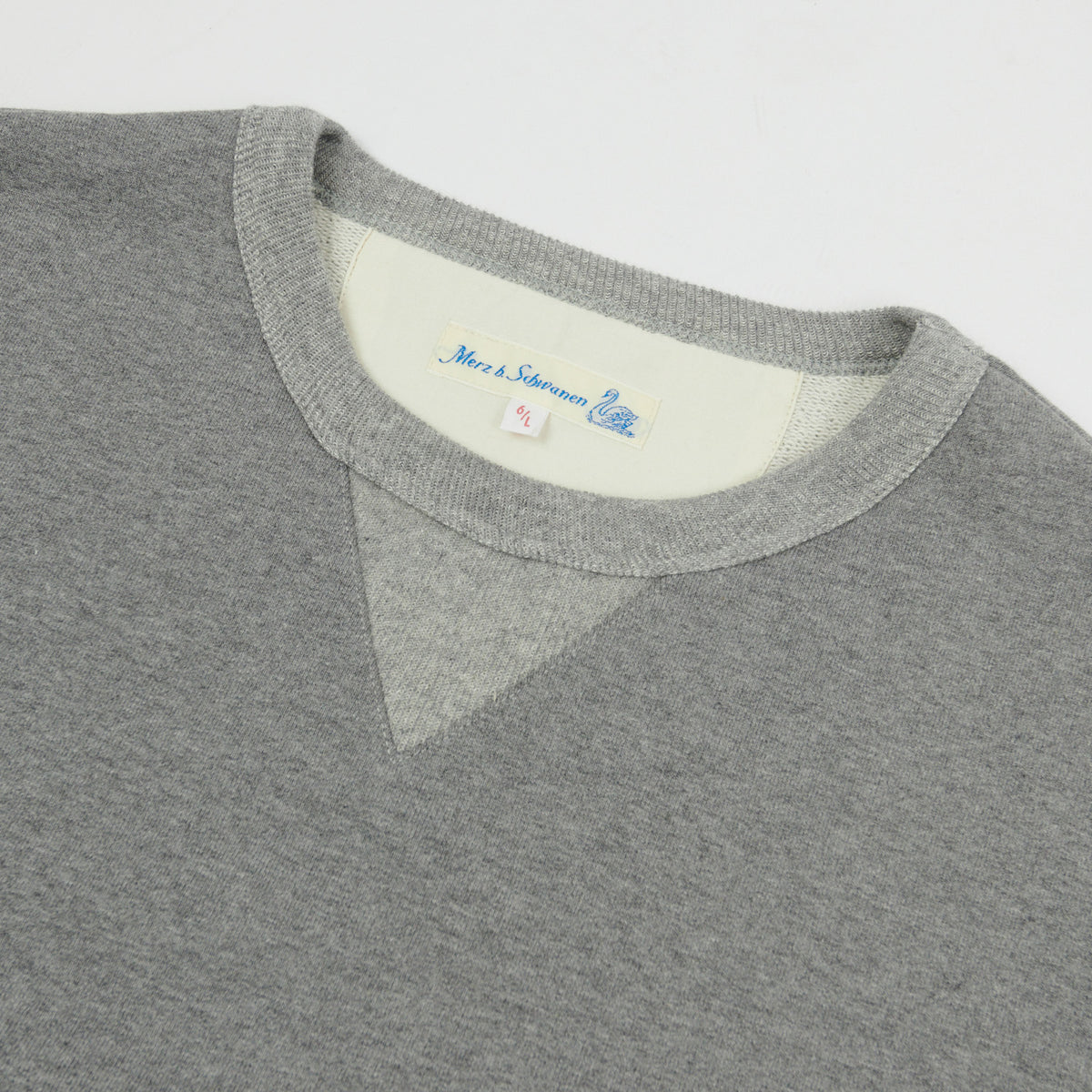Merz b. Schwanen 'The Originals' 346 Classic Sweatshirt - Anthra Melange