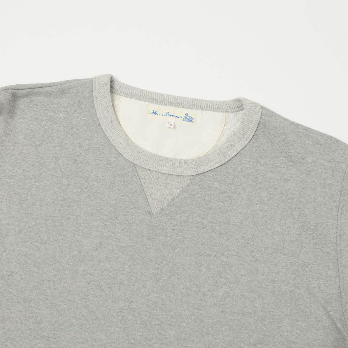 Merz b. Schwanen 'The Originals' 3S48 Heavyweight Sweatshirt - Grey Melange