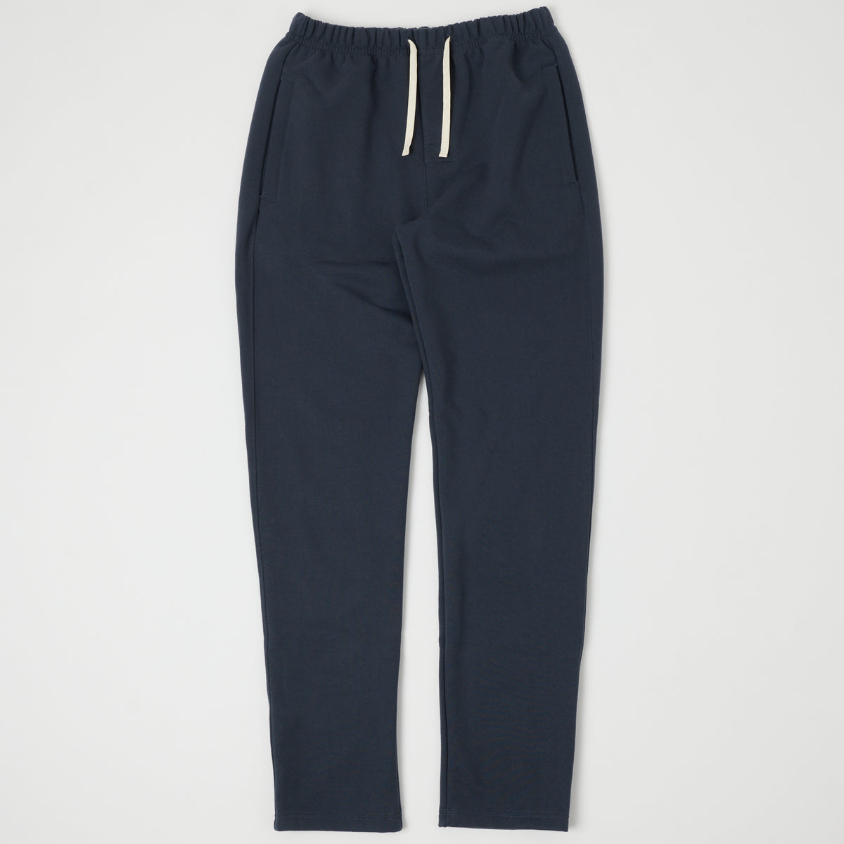 Merz b. Schwanen 'The Originals' 3S50 Open Leg w/ Fly Sweatpant - Dark Navy