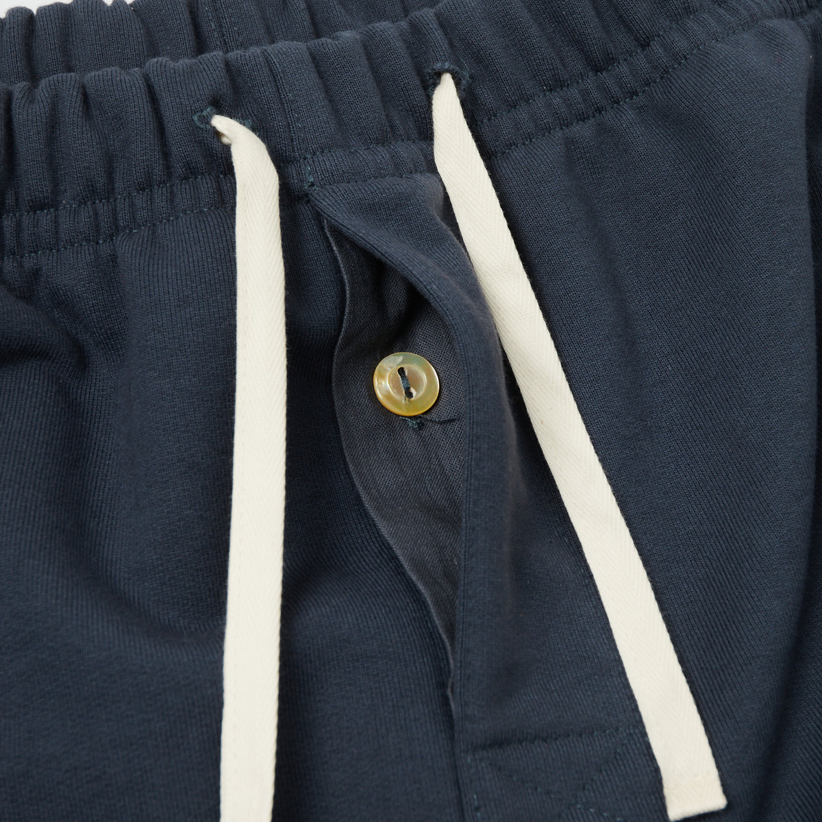 Merz b. Schwanen 'The Originals' 3S50 Open Leg w/ Fly Sweatpant - Dark Navy