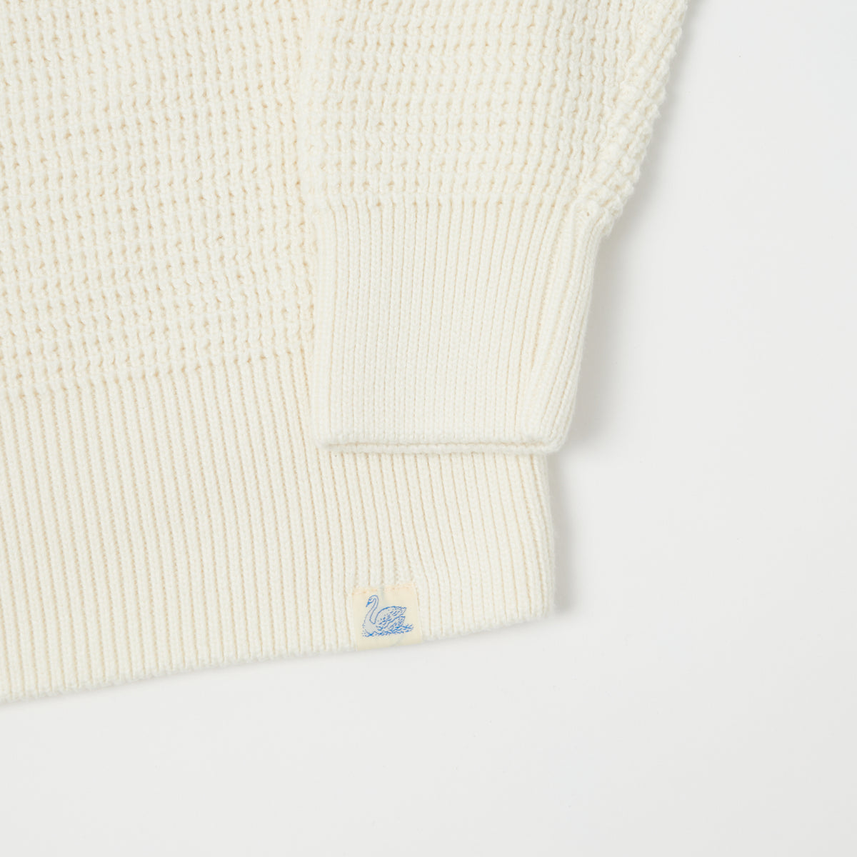 Merz b. Schwanen Waffle Knit Pullover - Nature