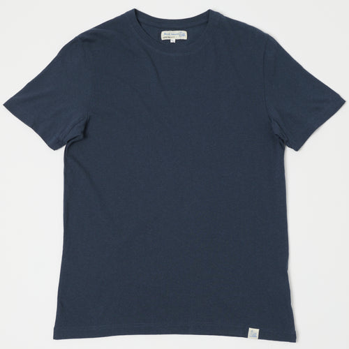 Merz b. Schwanen Vintage Wash T-Shirt - Denim Blue
