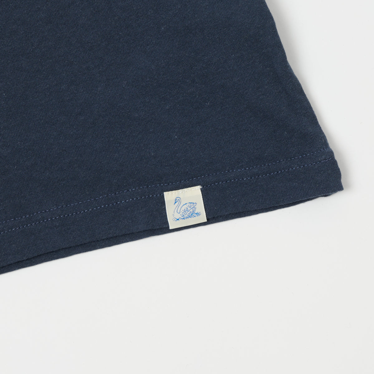 Merz b. Schwanen Vintage Wash T-Shirt - Denim Blue