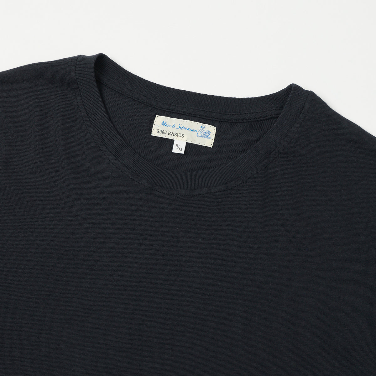 Merz b. Schwanen Vintage Wash T-Shirt - Charcoal
