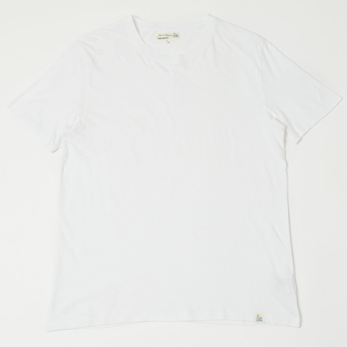 Merz b. Schwanen Vintage Wash T-Shirt - White