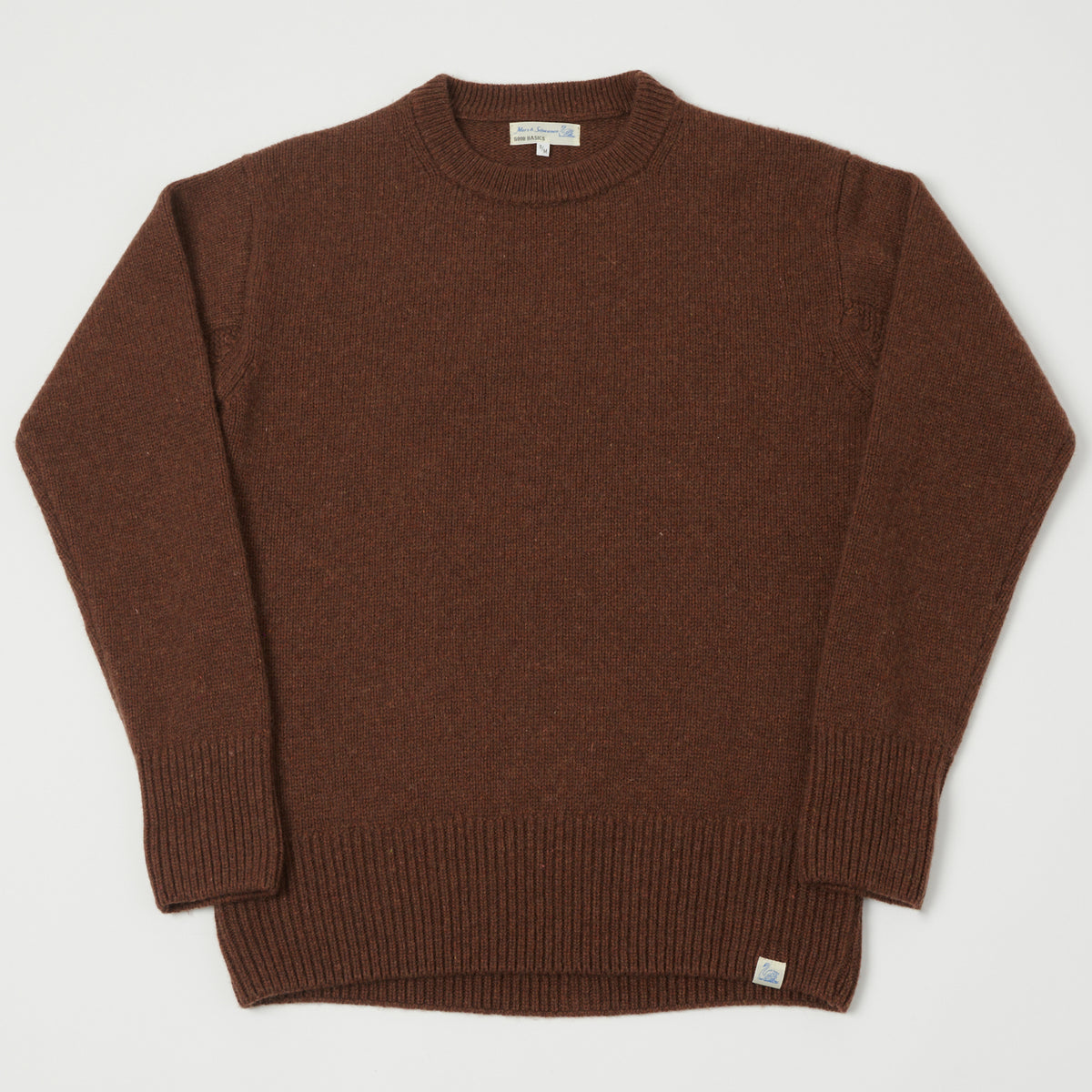 Merz b. Schwanen Wool Cashmere Knit Pullover - Chestnut