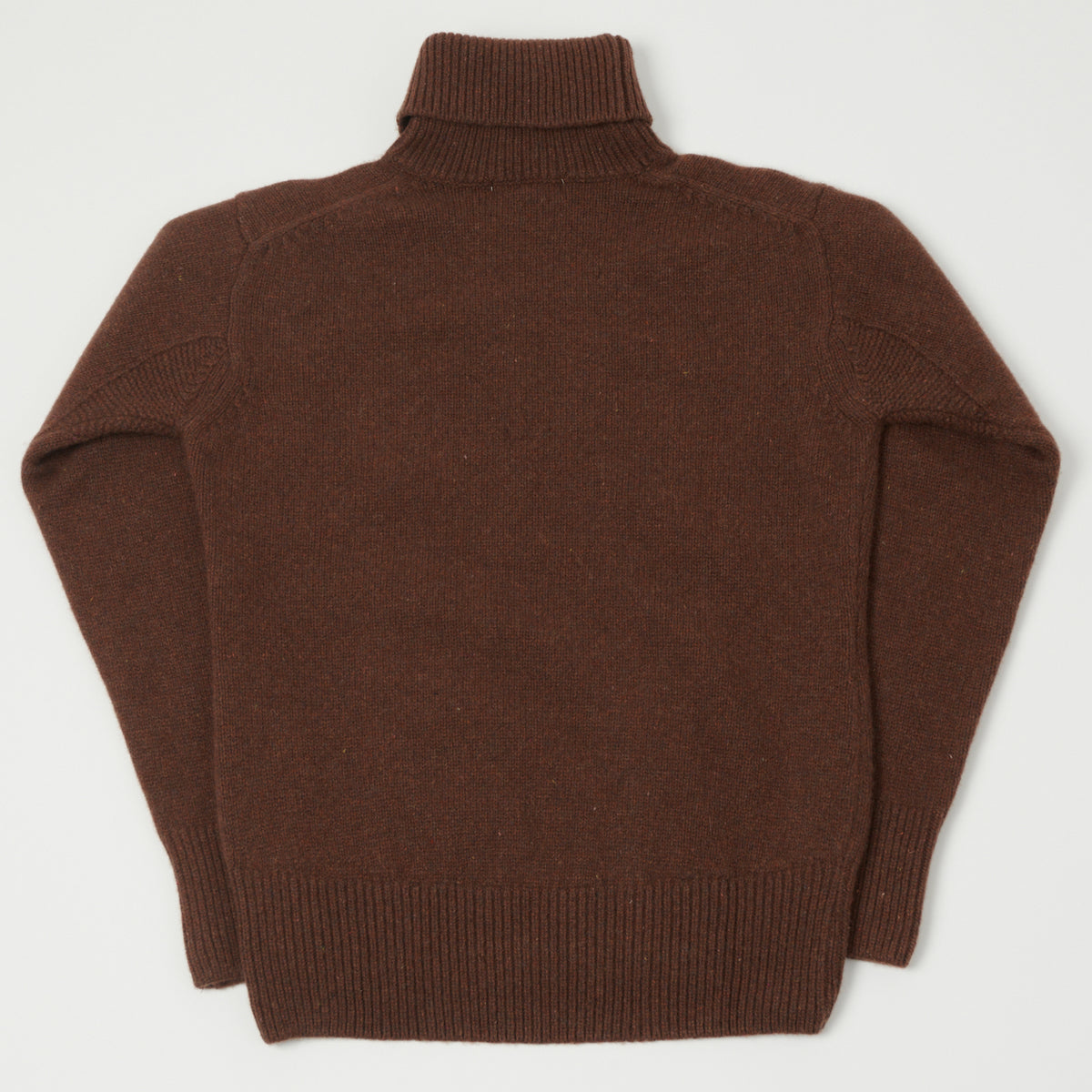 Merz b. Schwanen Wool Cashmere Knit Turtleneck - Chestnut