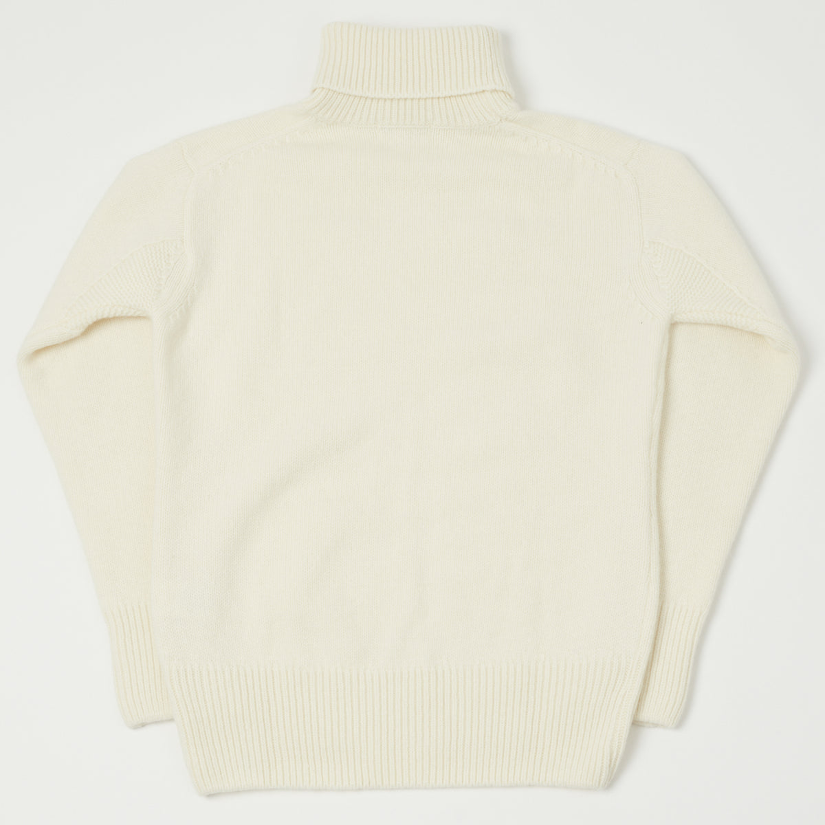 Merz b. Schwanen Wool Cashmere Knit Turtleneck - Nature