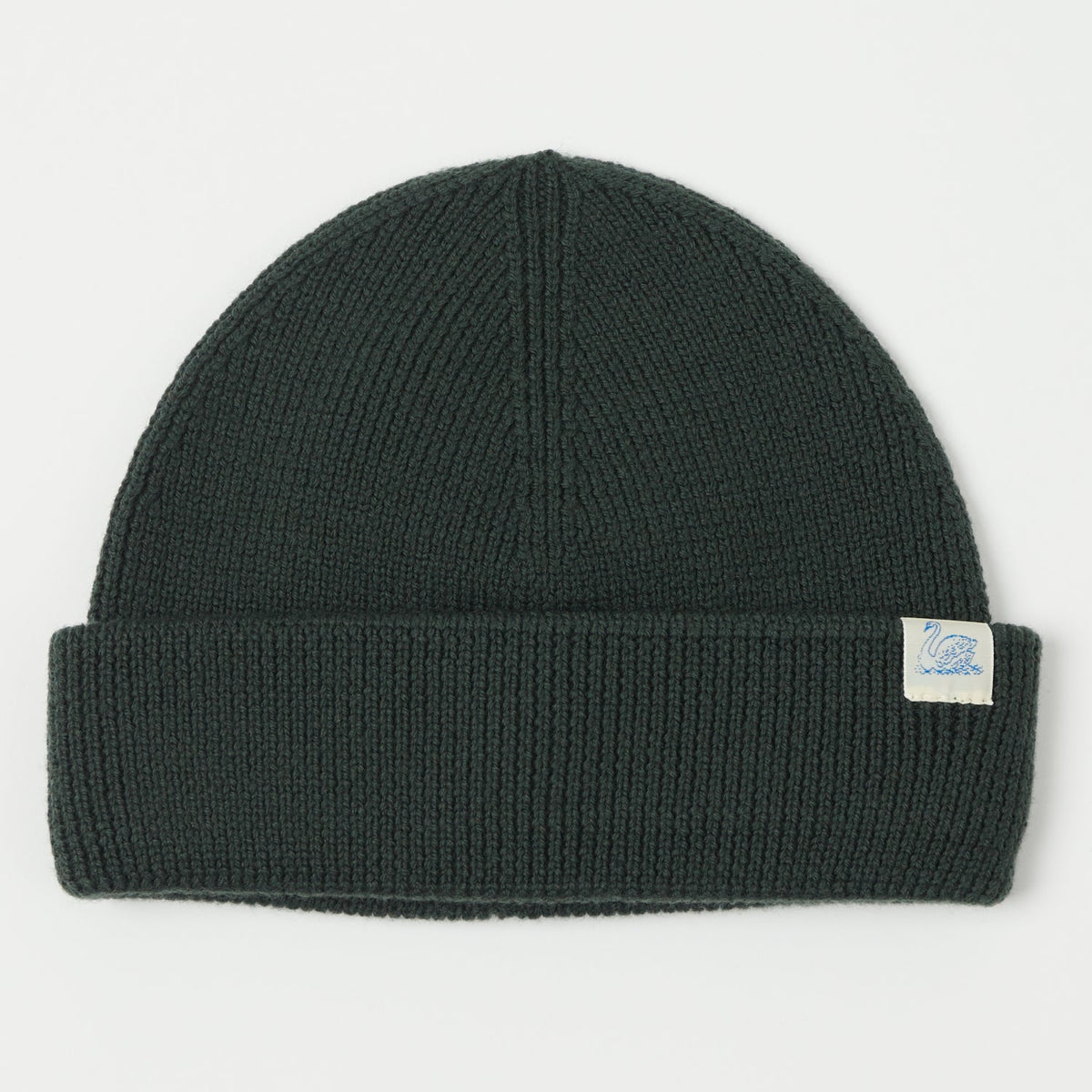 Merz b. Schwanen Classic Wool Beanie - Army