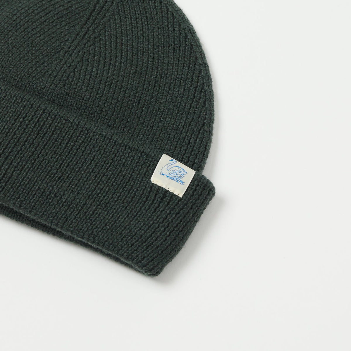 Merz b. Schwanen Classic Wool Beanie - Army