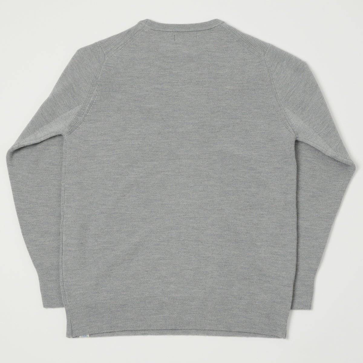Merz b. Schwanen Ribbed Merino Wool Pullover - Grey Mel