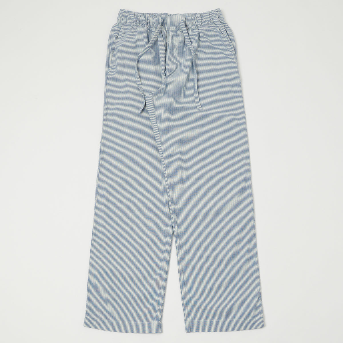 Merz b. Schwanen Pyjama Pants - Denim Blue/Natural