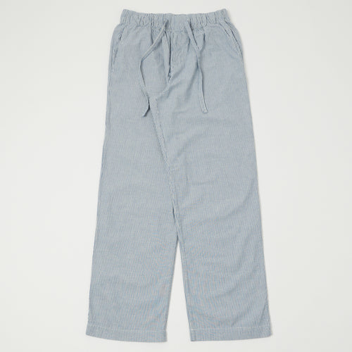Merz b. Schwanen Pyjama Pants - Denim Blue/Natural