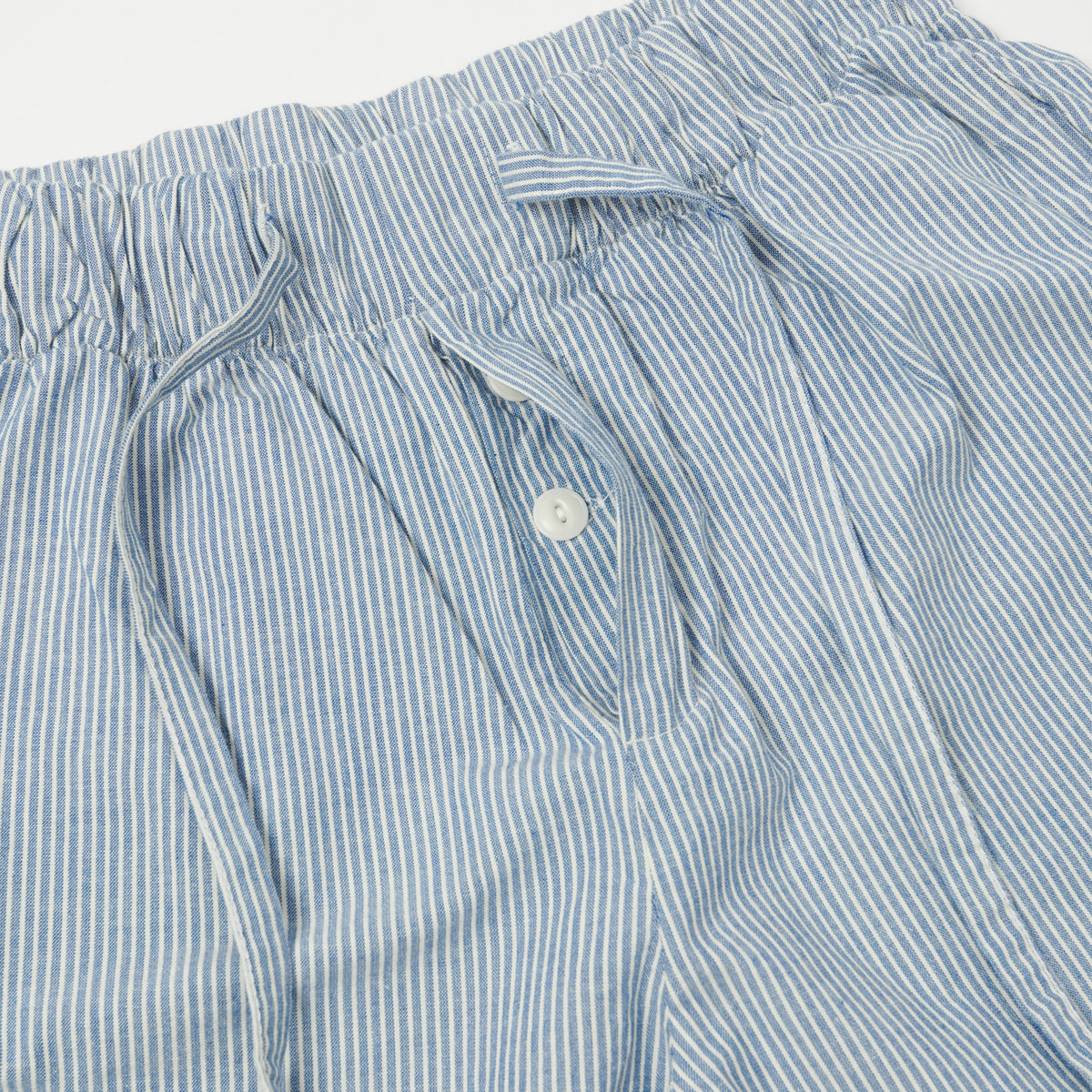 Merz b. Schwanen Pyjama Pants - Denim Blue/Natural