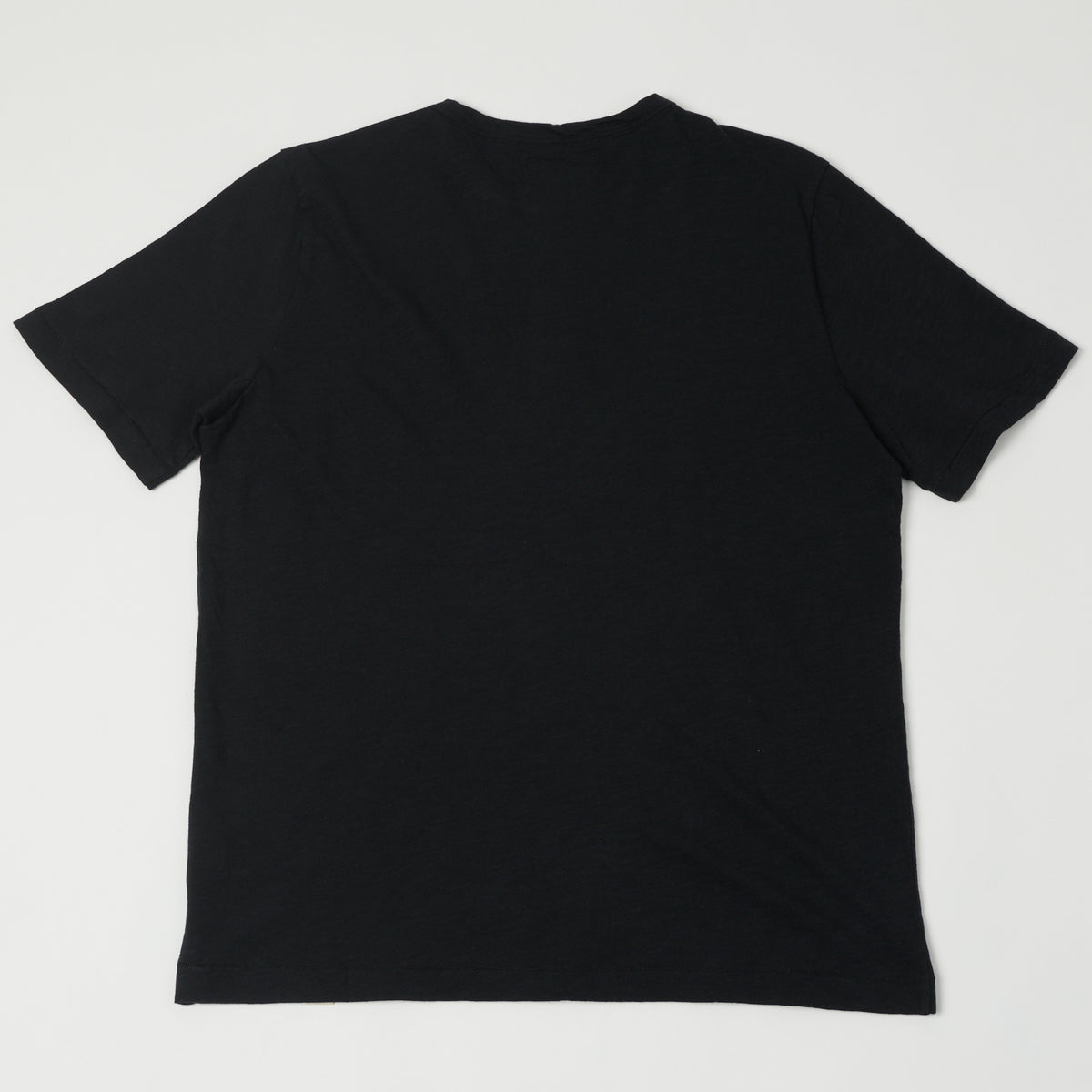 Merz b. Schwanen SCT04 Pima Slub Cotton Tee - Deep Black