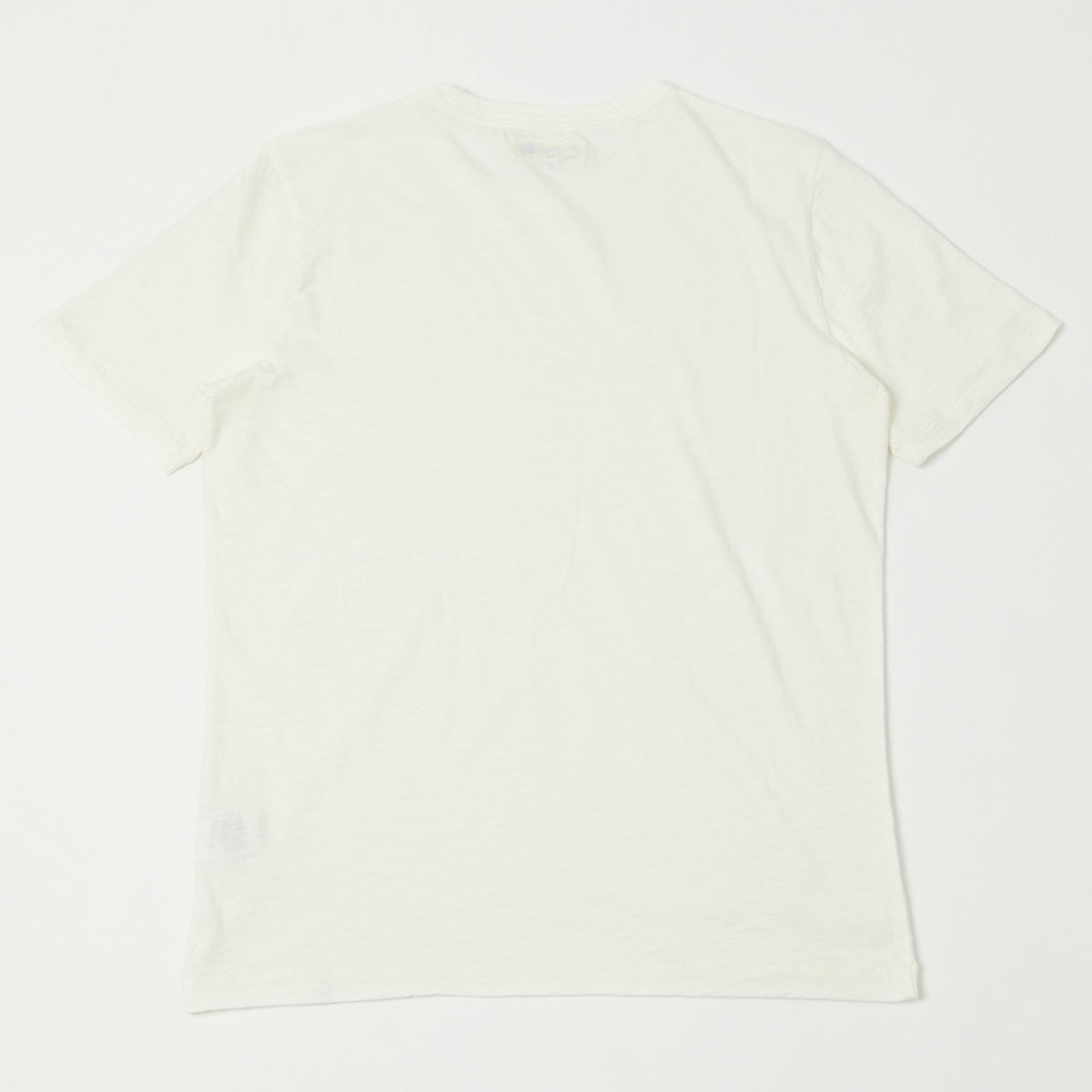 Merz b. Schwanen SCT04 Pima Slub Cotton Tee - White