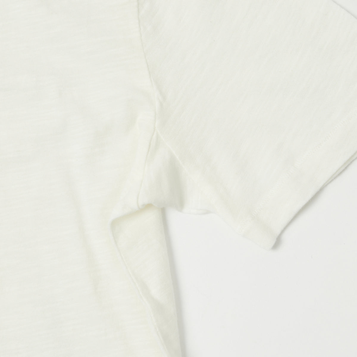 Merz b. Schwanen SCT04 Pima Slub Cotton Tee - White