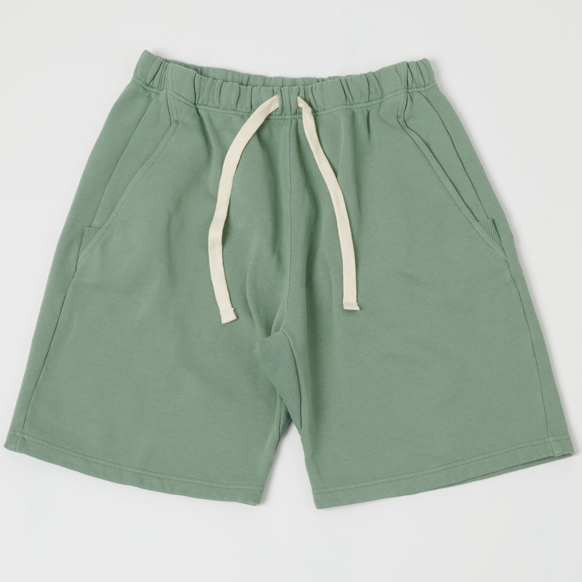 Merz b. Schwanen Relaxed Sweatshort - Light Army