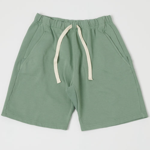Merz b. Schwanen Relaxed Sweatshort - Light Army
