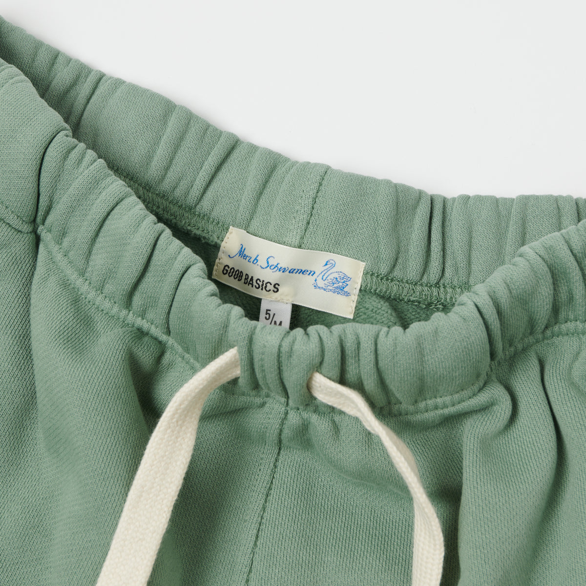 Merz b. Schwanen Relaxed Sweatshort - Light Army