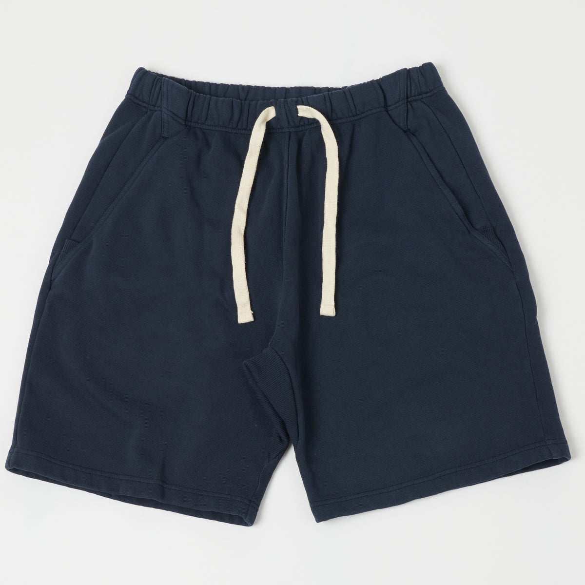 Merz b. Schwanen Relaxed Sweatshort - Denim Blue