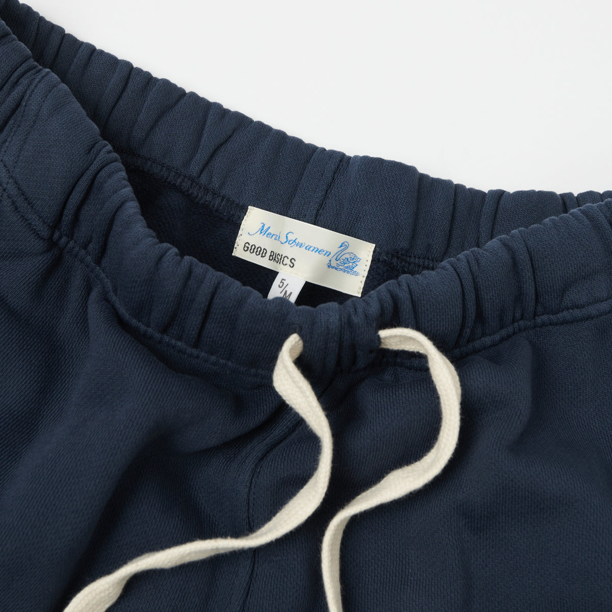 Merz b. Schwanen Relaxed Sweatshort - Denim Blue