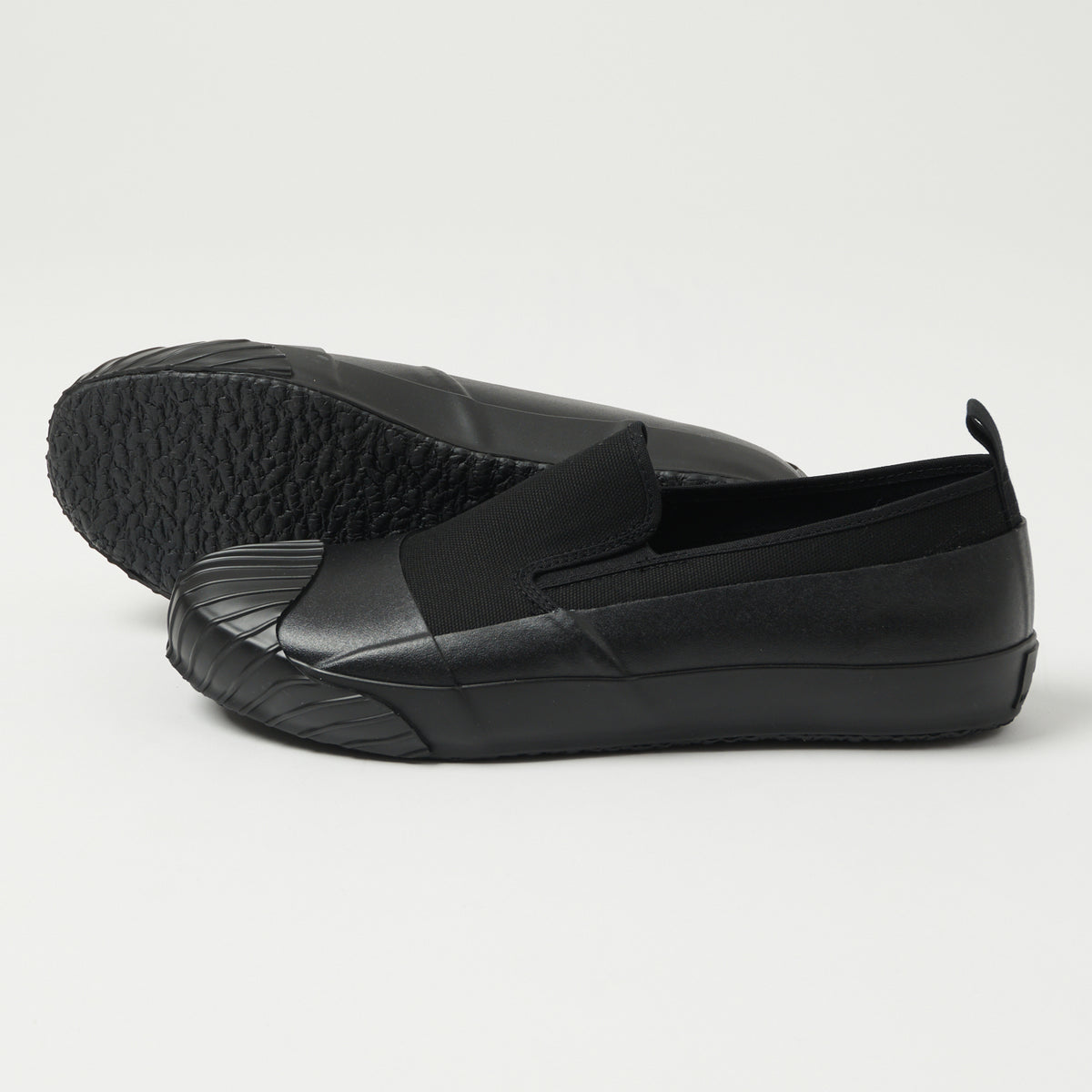 Moonstar 'Alweather' Slip-On Duck Shoe - Black