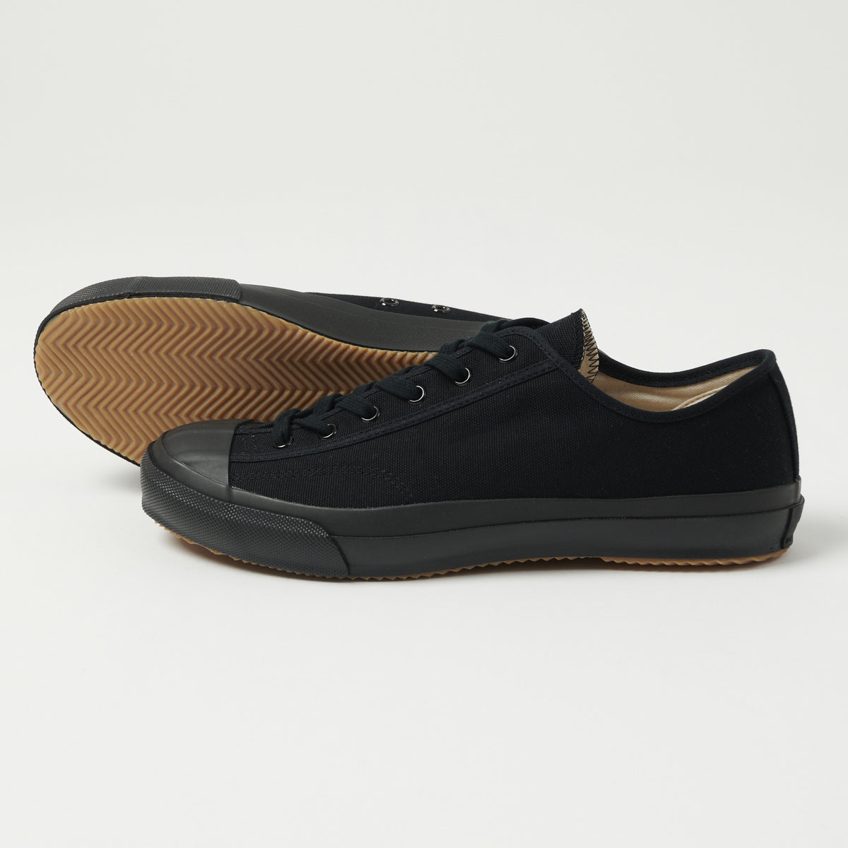 Moonstar 'Gym Classic' Rubber Sole Canvas Sneaker - Black