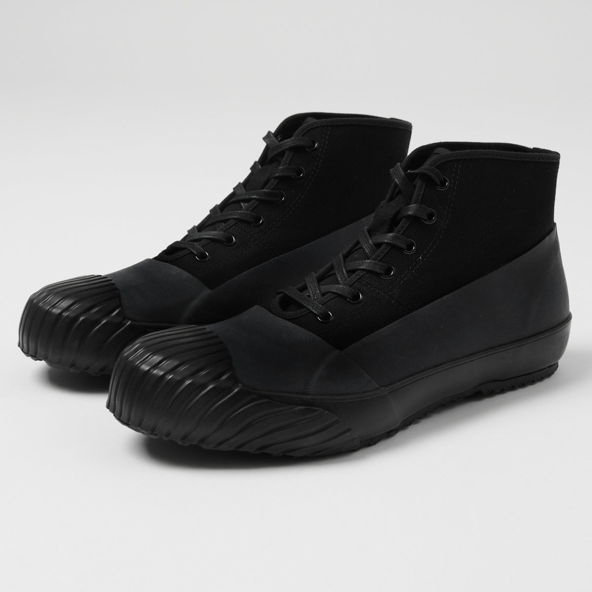 Moonstar 'Alweather' Rubber Covered Hi-Top Sneaker - Black