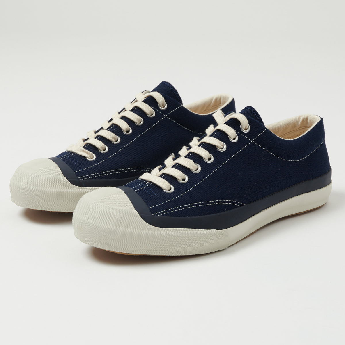 Moonstar 'Gym Court' Rubber Sole Canvas Sneaker - RF Navy