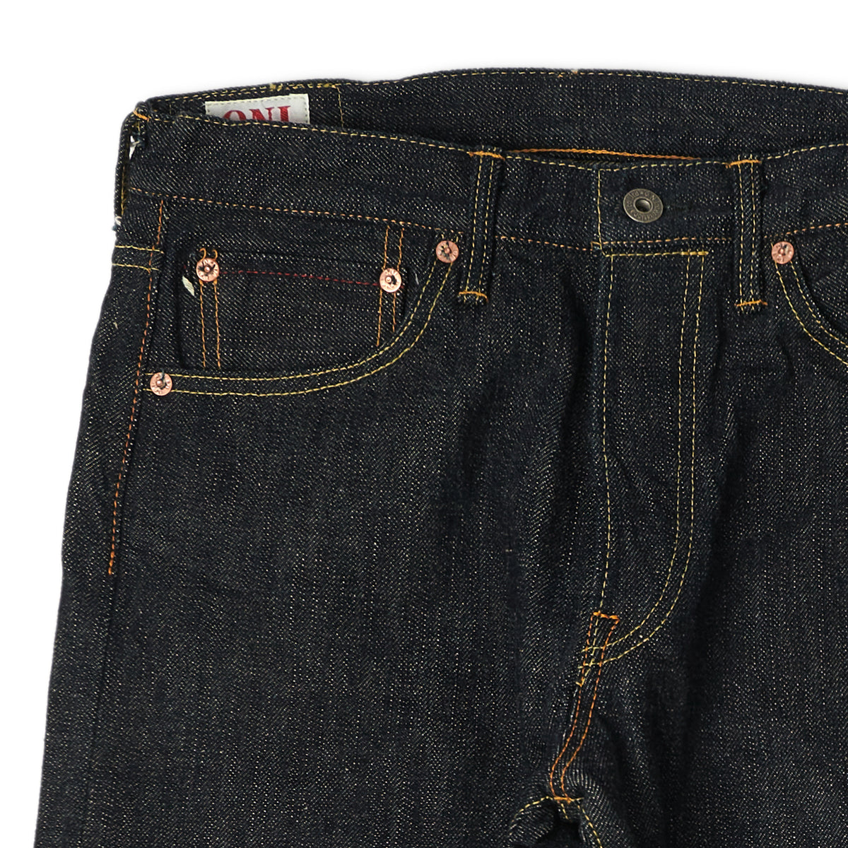 ONI Denim 246GC16 'Green Cast' 16oz Slim Tapered Jean - One Wash