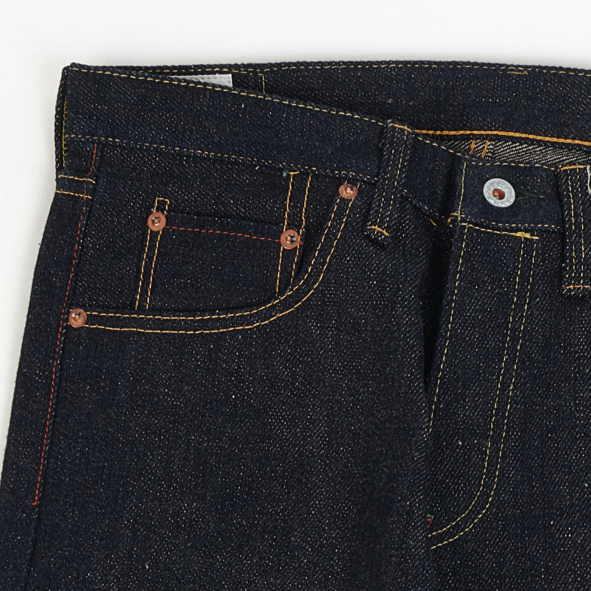 ONI Denim 546 22oz Natural Indigo Slim Straight Jeans - Raw
