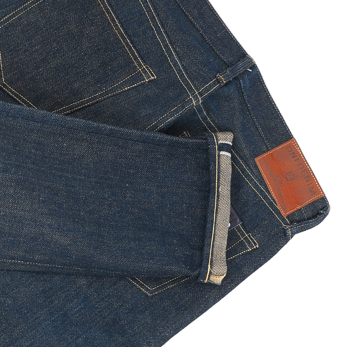 ONI Denim 546ZR 20oz 'Secret Denim' Slim Straight Jeans - Raw