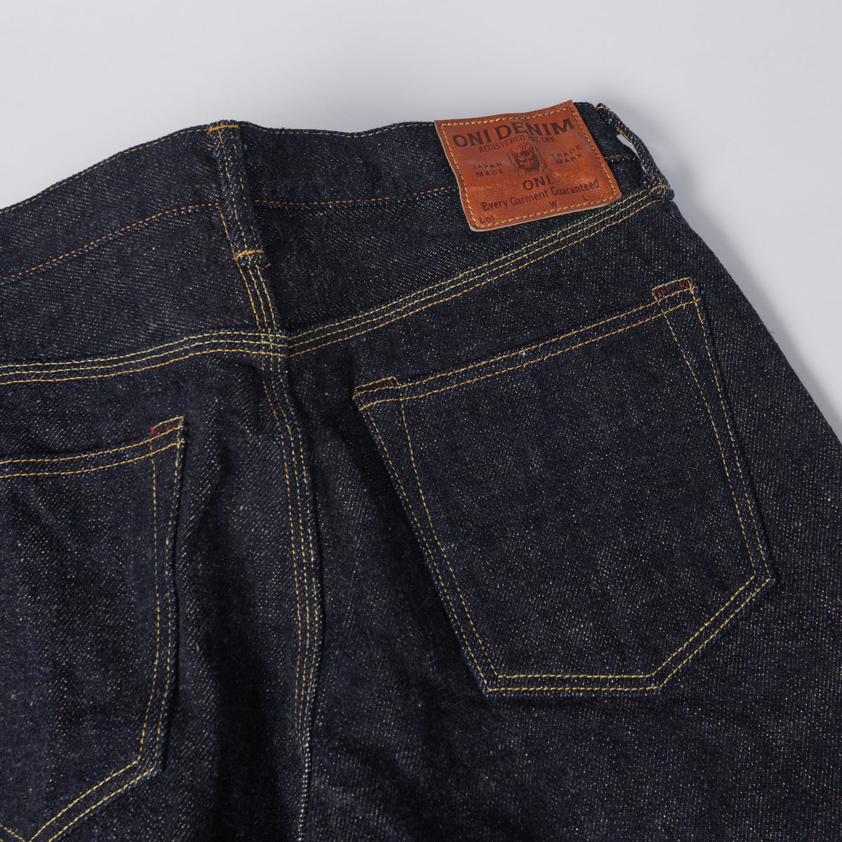 ONI Denim 547DIZR-DK 20oz 'Dark Indigo Secret Denim' Slim Straight Jean - One Wash