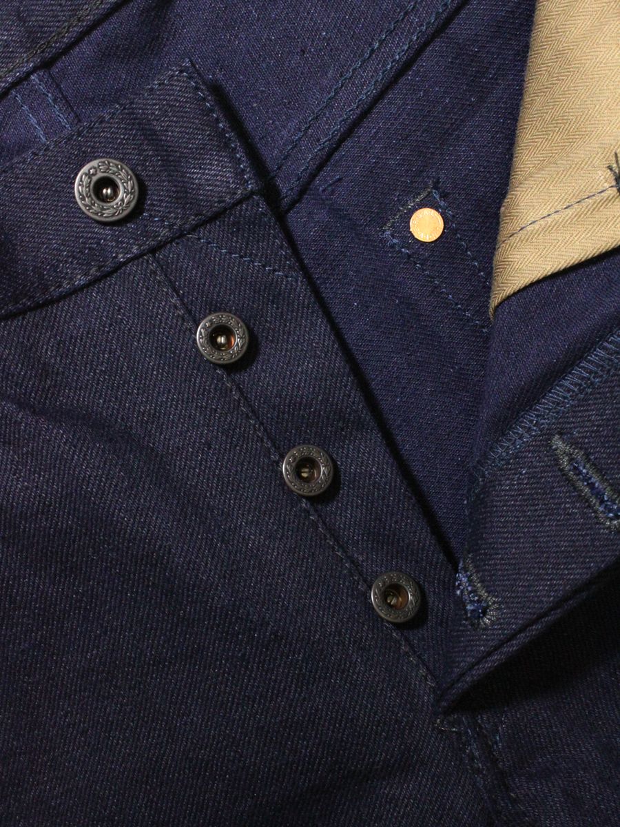 ONI Denim 602 17oz Deep Indigo Regular Tapered Jean - Raw