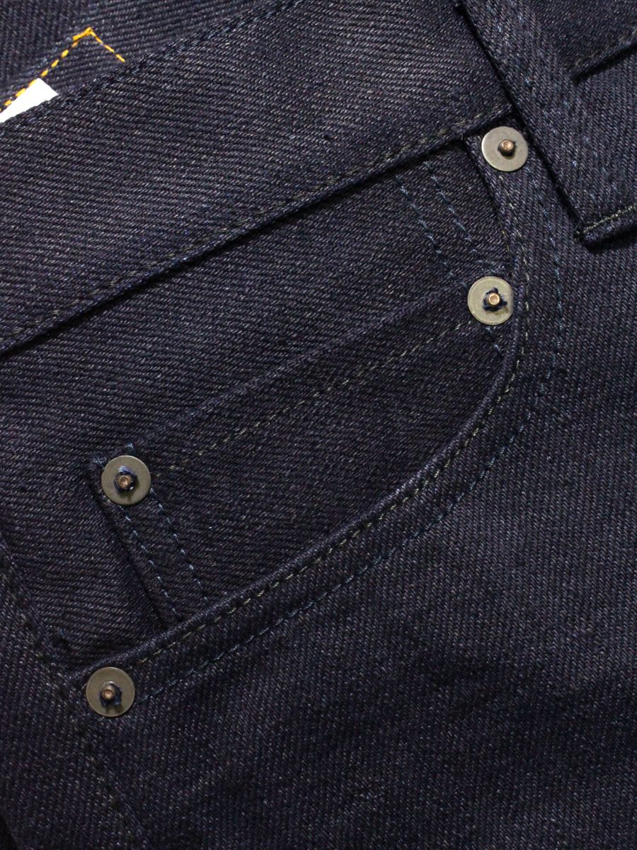 ONI Denim 606 17oz Deep Indigo Slim Tapered Jean - Raw