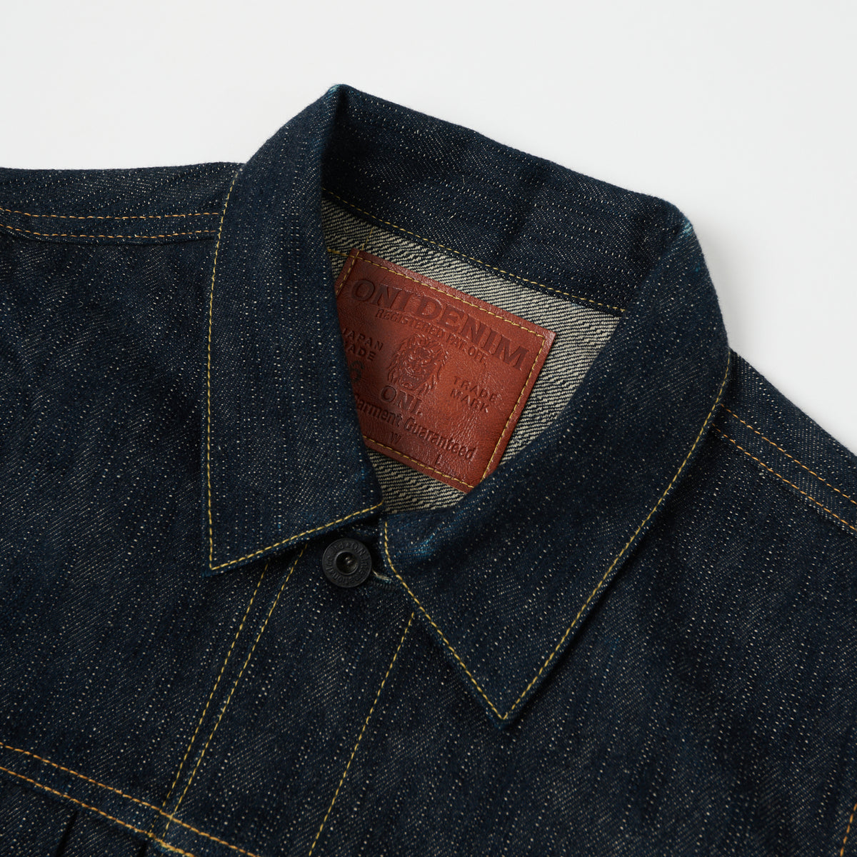 ONI Denim 02516P-GCKHN Green Cast Kihannen Type II Denim Jacket