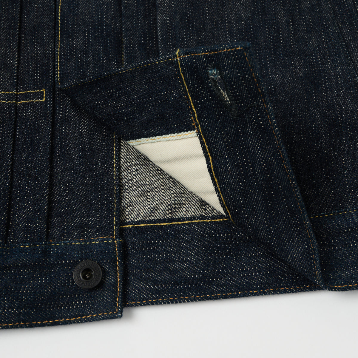 ONI Denim 02516P-GCKHN Green Cast Kihannen Type II Denim Jacket