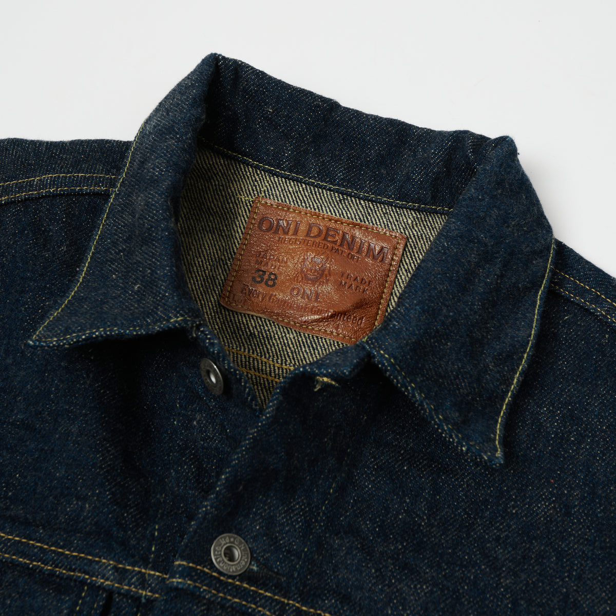 ONI Denim 02527P-ZR 20oz Secret Denim Type III Pocket Denim Jacket - Rinsed