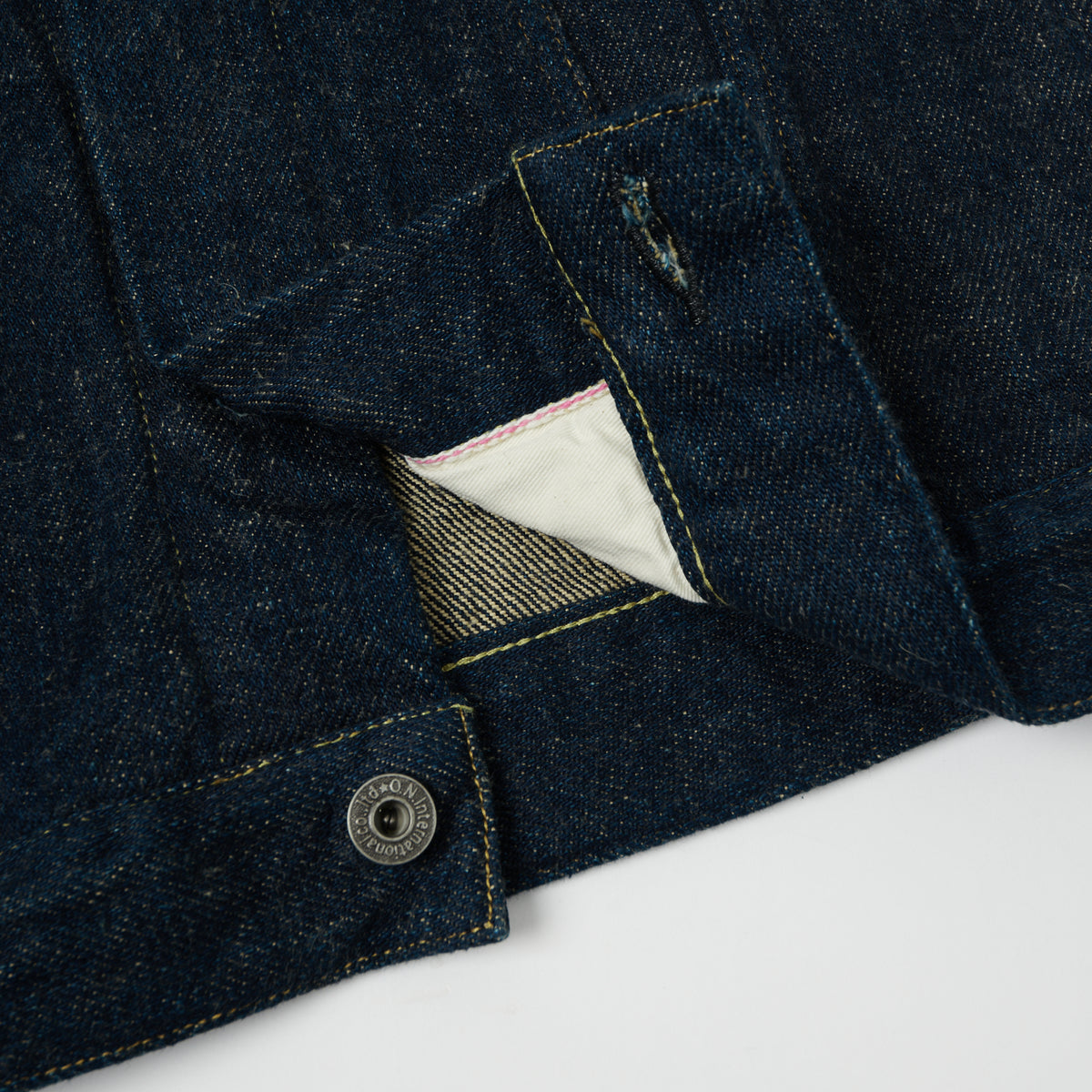 ONI Denim 02527P-ZR 20oz Secret Denim Type III Pocket Denim Jacket - Rinsed