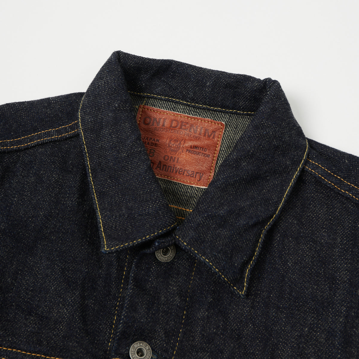 ONI Denim 02527P 20th Anniversary Blue Cast Type III Denim Jacket - Rinsed