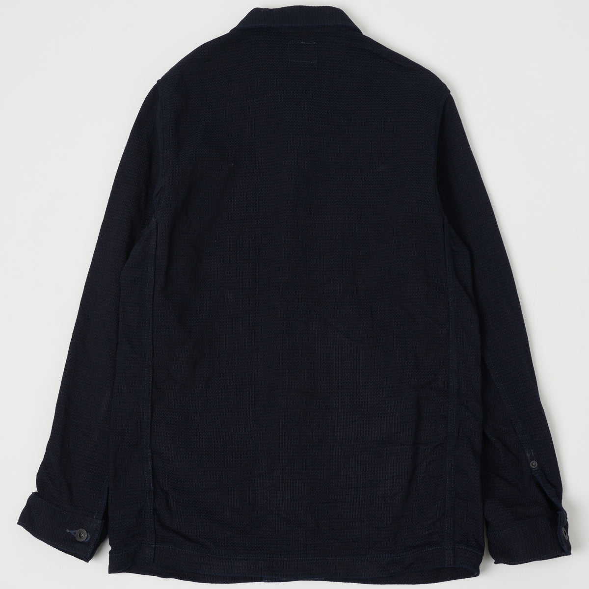 ONI Denim 03100-ID Sashiko Dobby Coverall Jacket - Indigo
