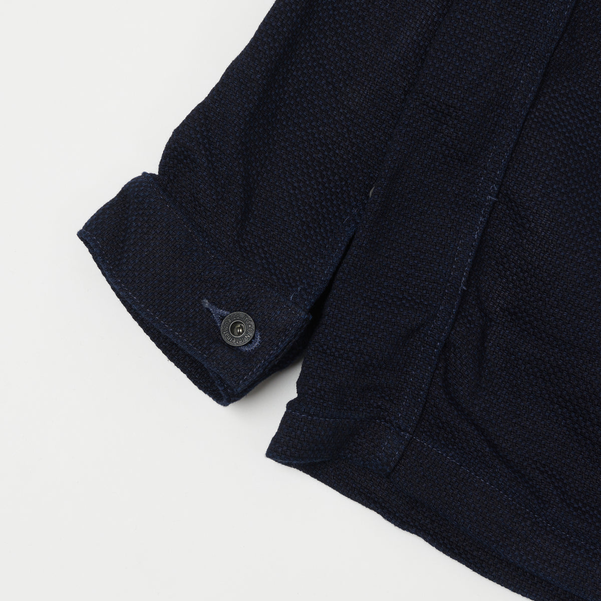 ONI Denim 03100-ID Sashiko Dobby Coverall Jacket - Indigo