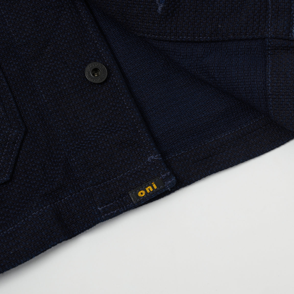 ONI Denim 03100-ID Sashiko Dobby Coverall Jacket - Indigo