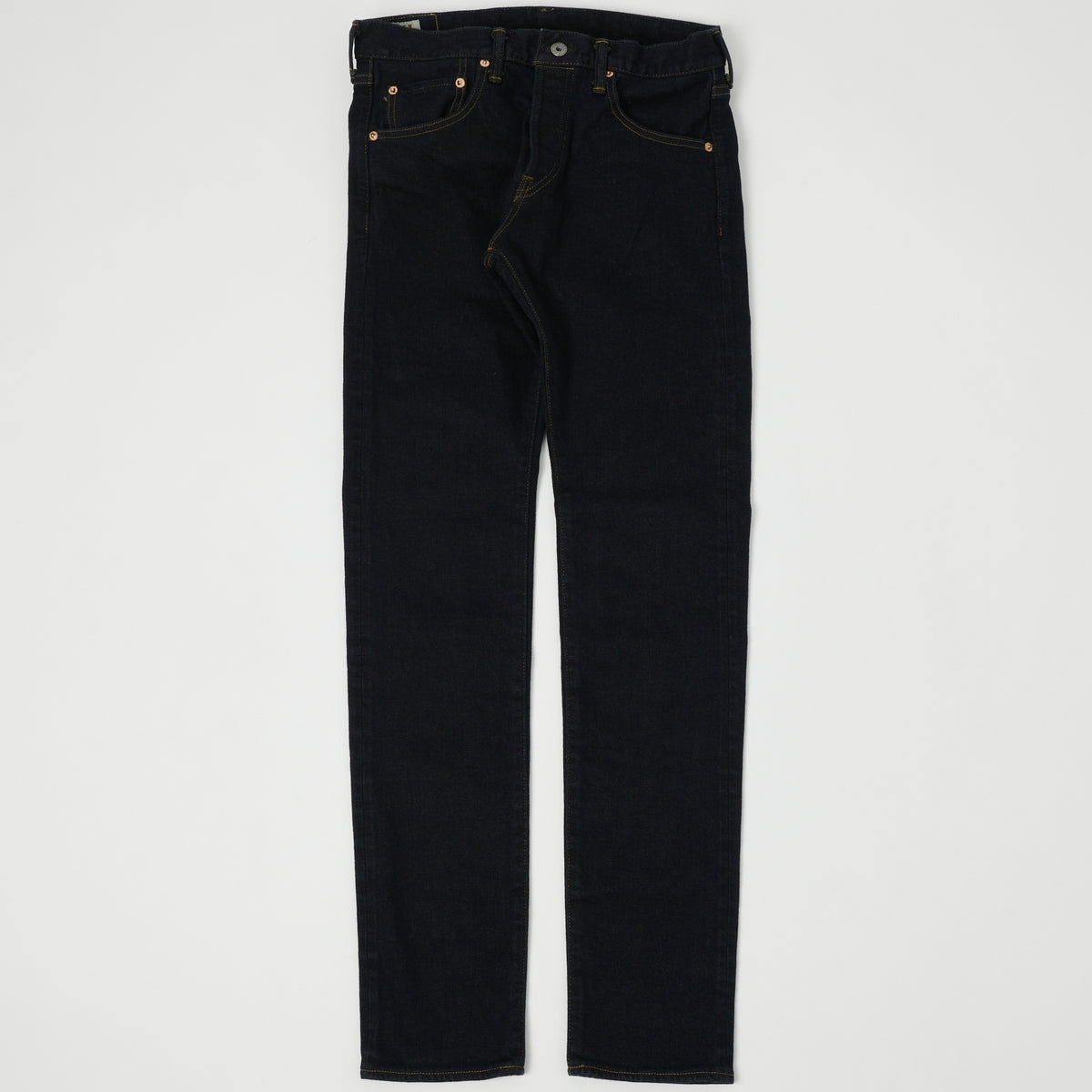 ONI Denim 122S-GR Slim Tapered Jean - Green Overdye One Wash