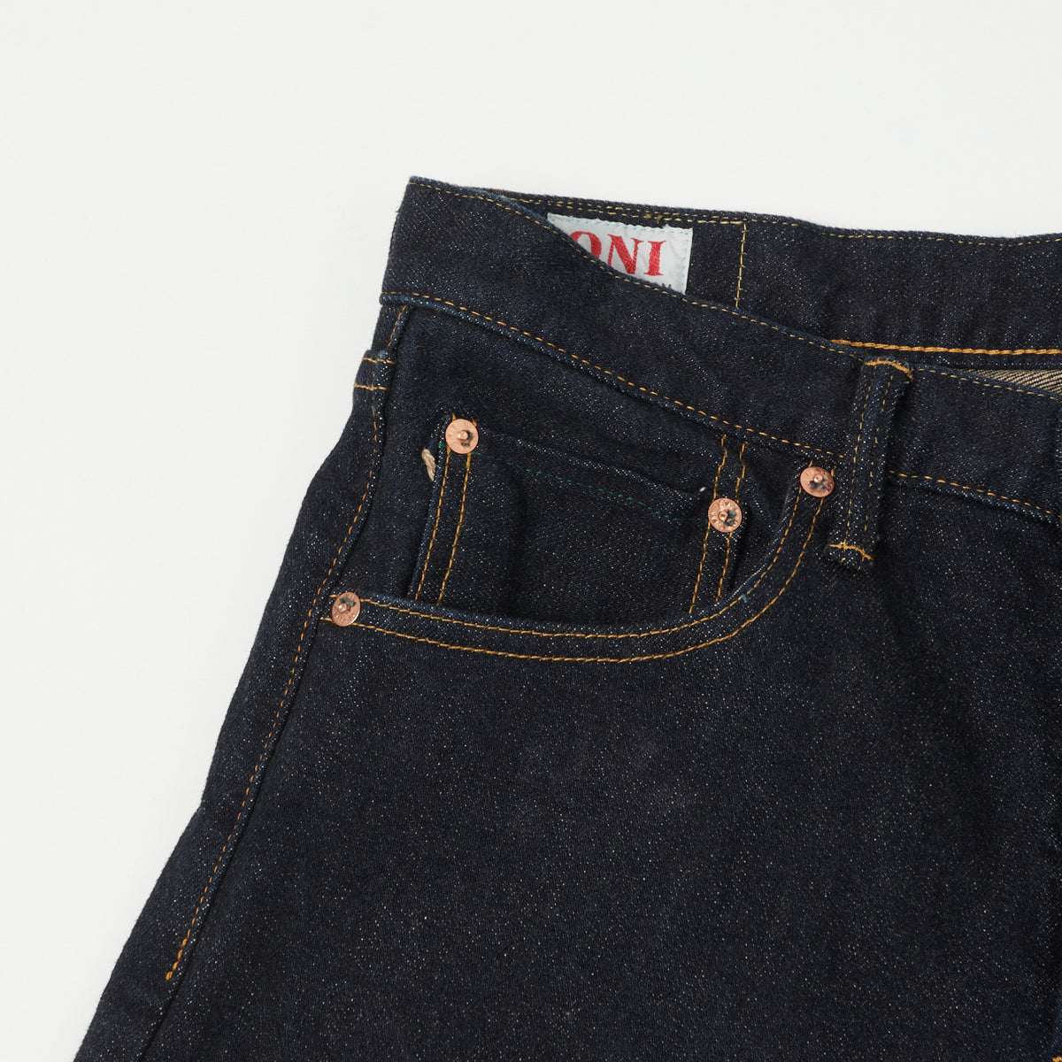 ONI Denim 122S-BE 15oz Slim Tapered Stretch Jean - One Wash
